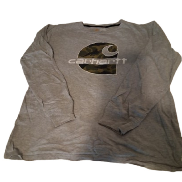 Youth Large Carhart Long Sleeve T Shirt - Picture 1 of 3